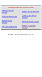 Mobile Screenshot of forums.militarywives.com